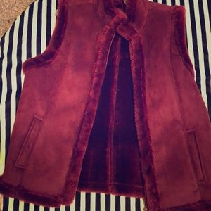 Jaclyn Smith velvet vest